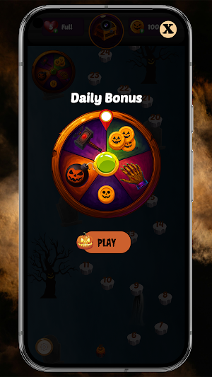 Halloween Match 3 Game Screenshot 1