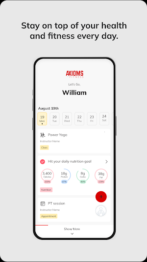 Axioms Performance Screenshot 2