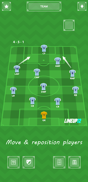 Lineup 12 - Football Lineup Builder Screenshot 3