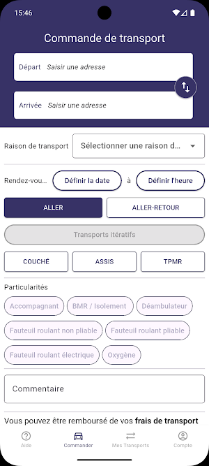 Rubis Réservation Screenshot 1