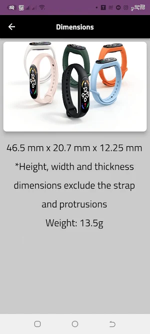 XIAOMI MI BAND 7 GUIDE Screenshot 2