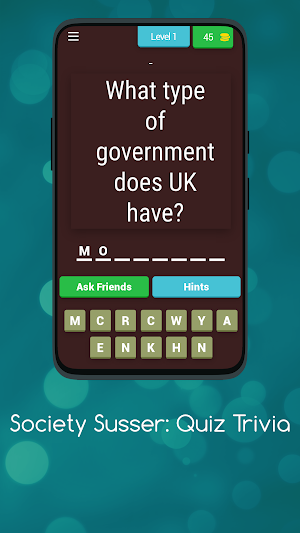 Society Susser: Quiz Trivia Screenshot 0