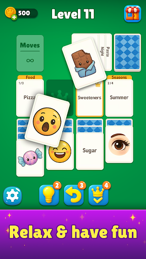 Solitaire Word Associations Screenshot 3