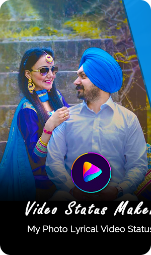 My Photo Punjabi Lyrical Video Status Maker Screenshot 0