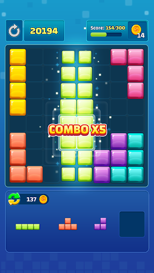 Block Puzzle: Frenzy Jewel Screenshot 1