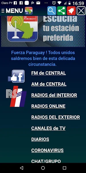 Radios de Paraguay Escucha Paraguay Screenshot 0