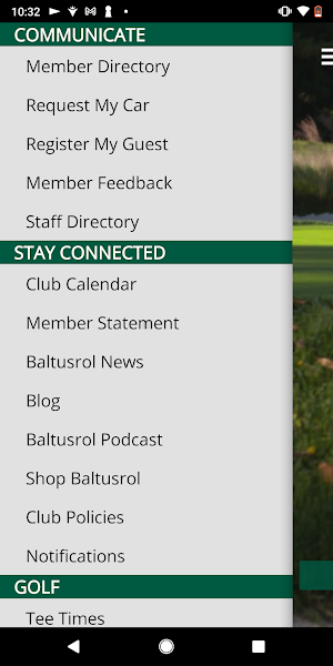 Baltusrol Golf Club Screenshot 1