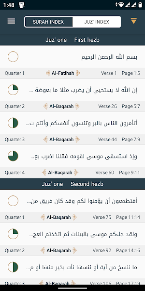 QuranHub - Read, Listen & Study the Holy Quran Screenshot 3