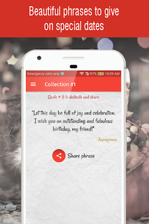 birthday quotes and wishes Screenshot 1