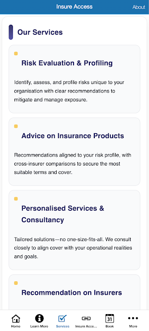 Insure Access Screenshot 1