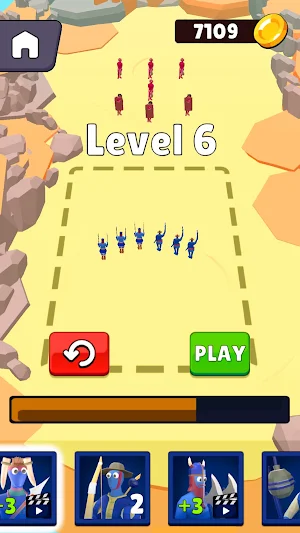 Draw Battle Simulator: Legions Screenshot 1