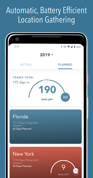 TaxBird - Residency Tracker Screenshot 2
