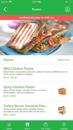 Fresh Healthy Cafe US Screenshot 2