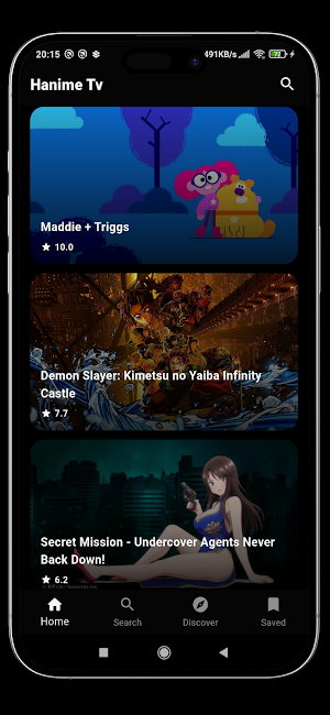 Hanime Tv : Anime TV SUB & DUB Screenshot 3