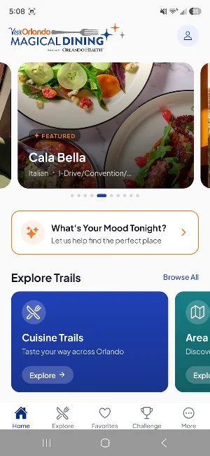 Visit Orlando's Magical Dining Screenshot 0