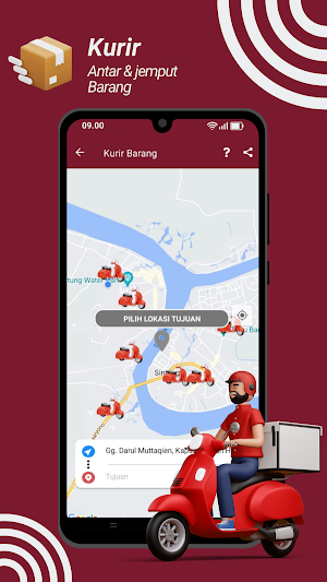 OnDelive - Ojek & Makanan Screenshot 3