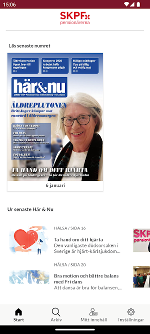 SKPF Pensionärerna Här&Nu Screenshot 0