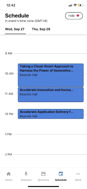VMware Explore Singapore Screenshot 2