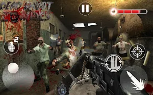 FPS Zombie Shooter Zombie Wave Killer Screenshot 1