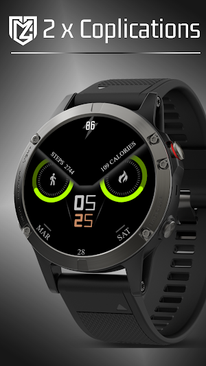 Watch Face Wear OS Minimal Screenshot 2