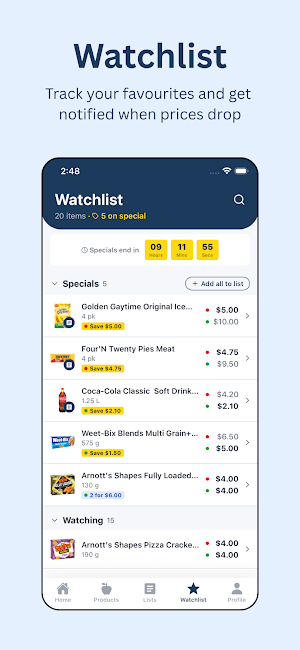 StockUp - Grocery Prices Screenshot 2