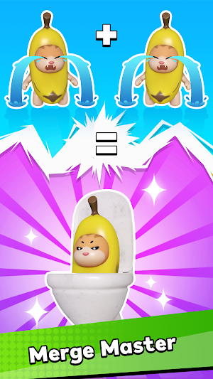 Epic Banana Run: Merge Master Screenshot 3