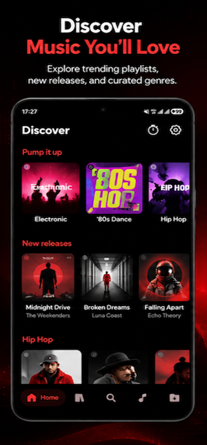 Offline Mp3 Player- uBand Screenshot 0