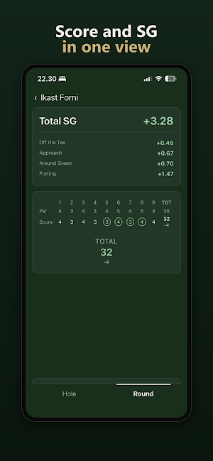 AcuoGolf: Strokes Gained Screenshot 3