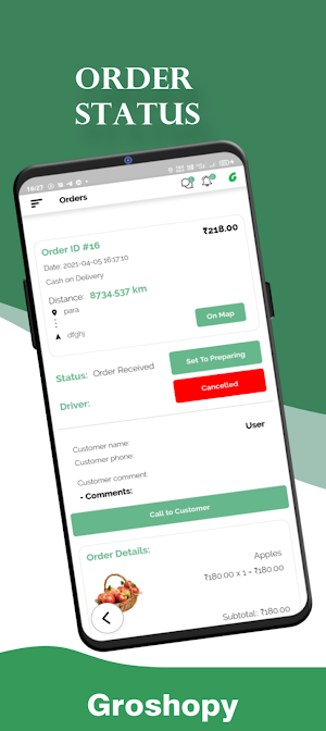 GroShopy - Vendor Screenshot 3