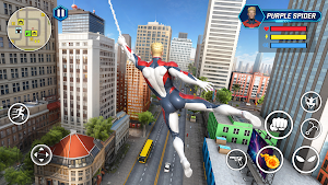 Rope Flying Hero Prime Screenshot 1