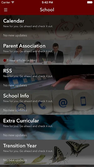 St.Oliver's College Screenshot 1