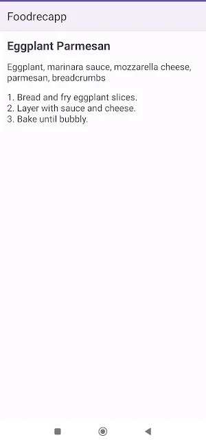 foodrecapp Screenshot 3