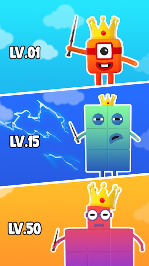 Toilet Monster: Cube Merge Screenshot 2