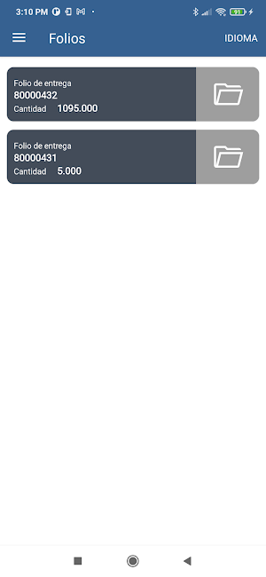 Entregas Clientes Screenshot 2