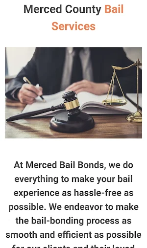 Merced County Bail Bonds Screenshot 2