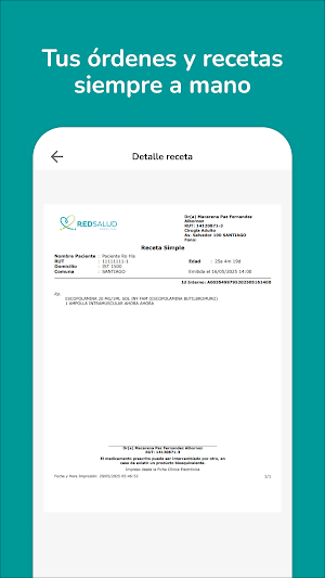 MiRedSalud Screenshot 1