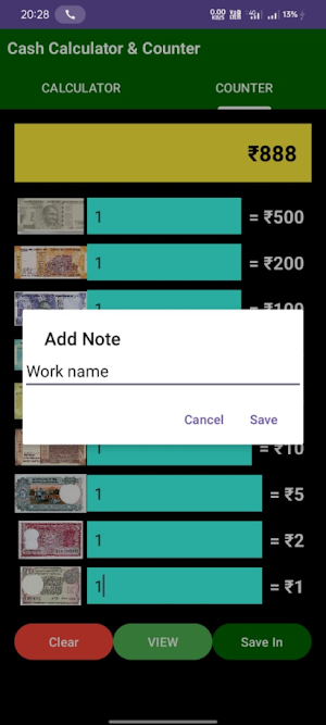 Money Calculator & Counter Screenshot 2