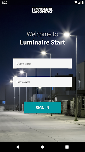 Luminaire Start Screenshot 0