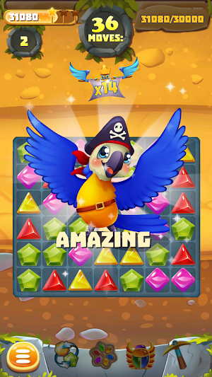 Pirate Treasure Tropical Blast Screenshot 2