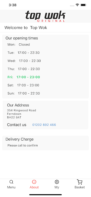 Top-Wok Ferndown Screenshot 2