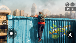 Going Up Parkour Rooftop 3D Screenshot 3