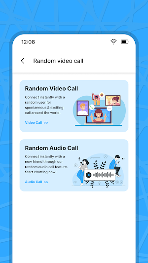 1to1 Video Call - Random Chat Screenshot 2