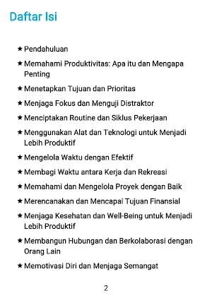 Kiat-Kiat Produktivitas Screenshot 1