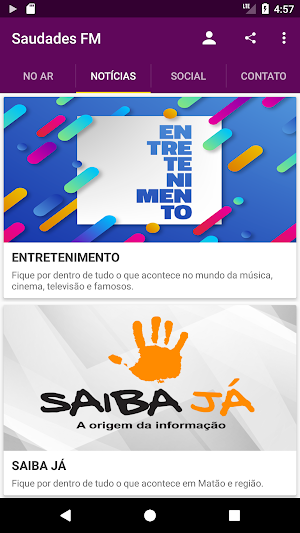 Saudades FM 90,9 MHZ Screenshot 1
