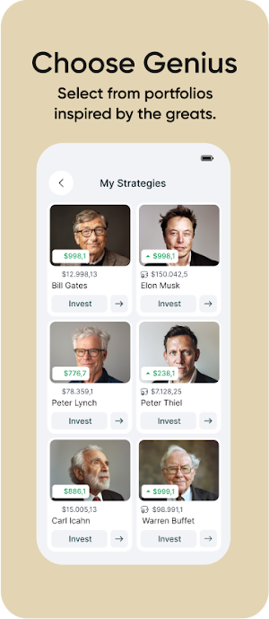 CopyCap: Invest Like Legends Screenshot 1