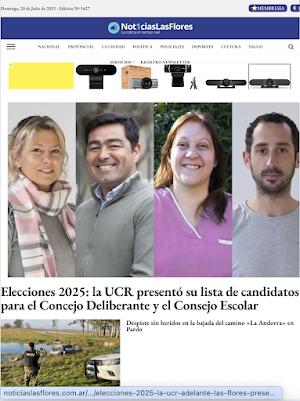 Noticias Las Flores Screenshot 2