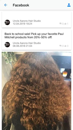 UNCLE AARONS HAIR STUDIO Screenshot 2