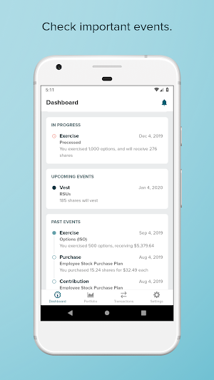Shareworks Screenshot 2