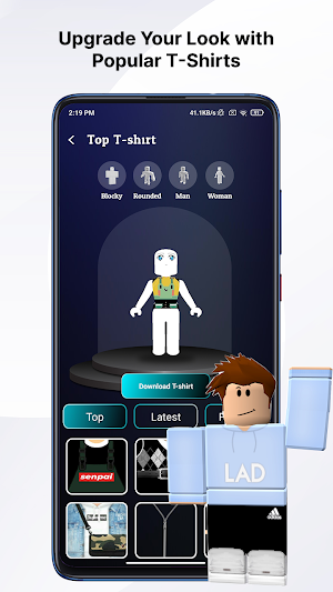 Rbx Clothes Maker: Skin Editor Screenshot 2