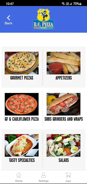 B.C. Pizza – Order Now! Screenshot 1